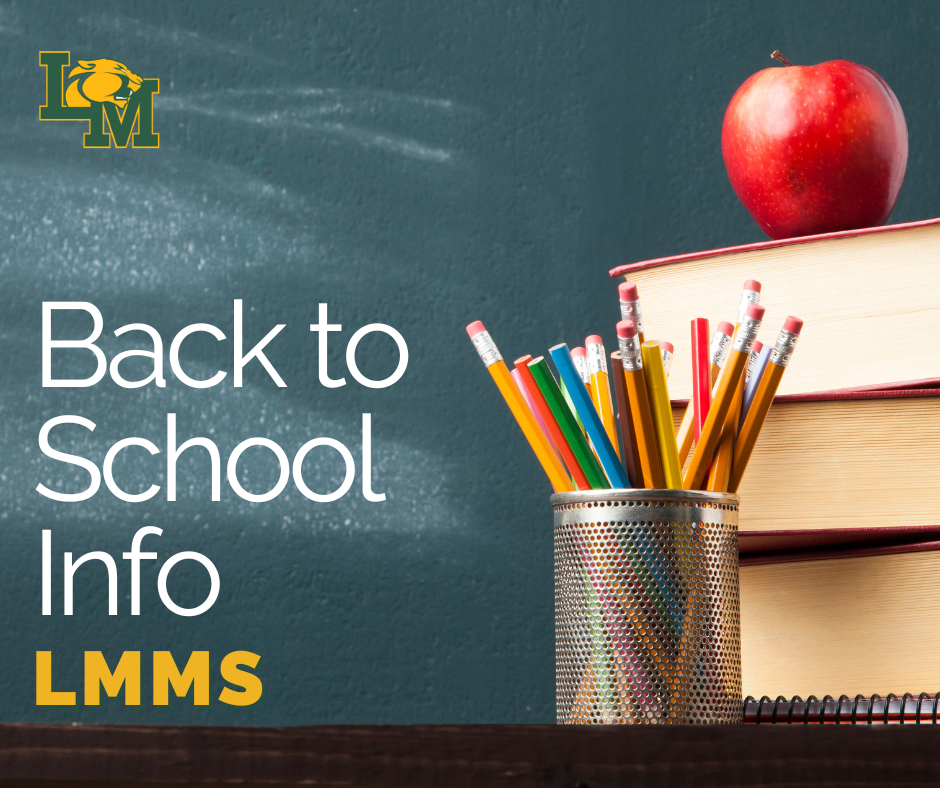 Back to School Information 